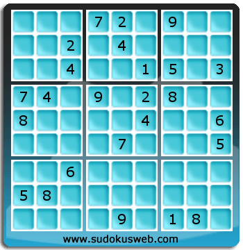 Sudoku von Fachmännischer höhe