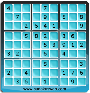 Sudoku von einfacher höhe