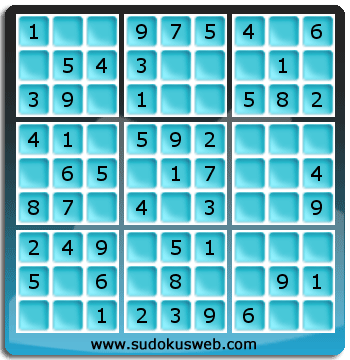 Sudoku de Nivel Muy Fácil