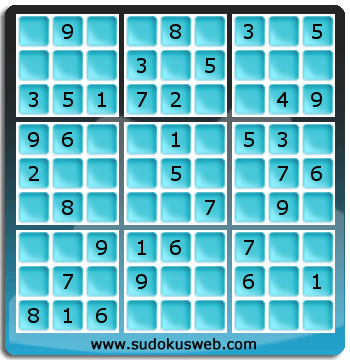 Sudoku von einfacher höhe