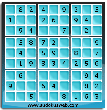 Sudoku de Nivel Muy Fácil