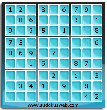 Sudoku von einfacher höhe