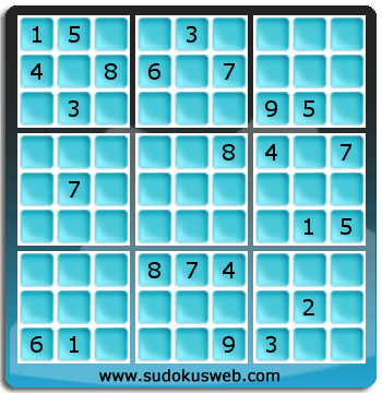 Sudoku von Fachmännischer höhe