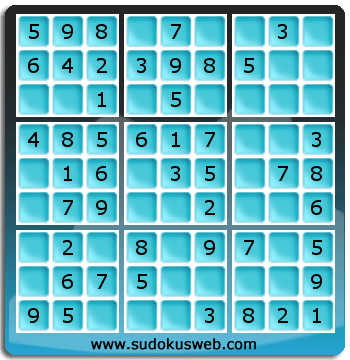 Sudoku de Nivel Muy Fácil