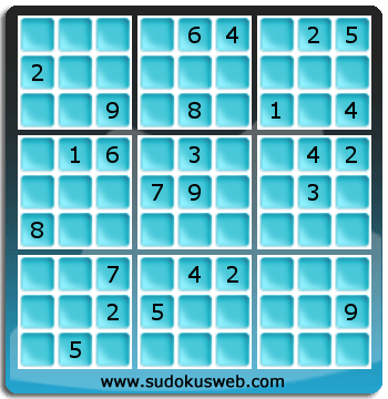 Sudoku von Fachmännischer höhe