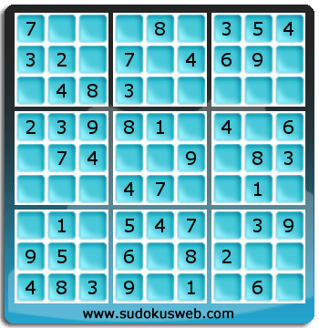 Nivel Muito Facil de Sudoku