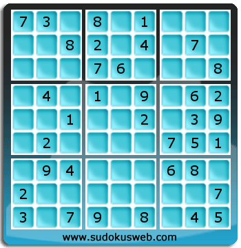 Nivel Facil de Sudoku