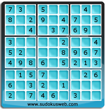 Nivel Muito Facil de Sudoku