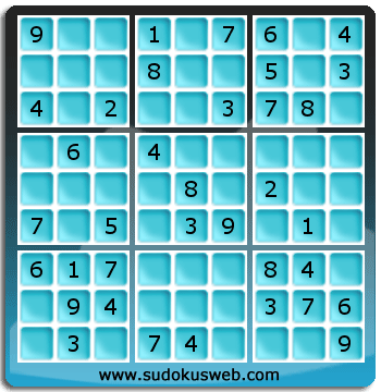 Sudoku von einfacher höhe