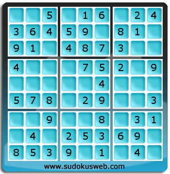 Sudoku de Nivell Molt Fàcil