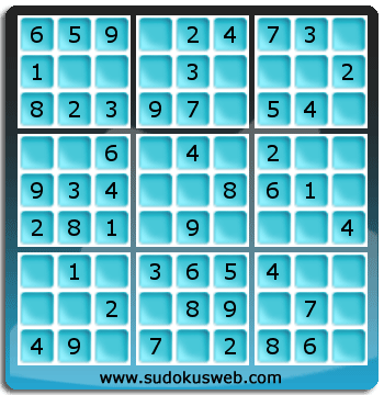 Sudoku de Nivel Muy Fácil