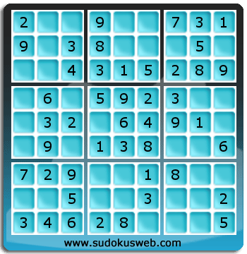 Sudoku de Niveau Très Facile