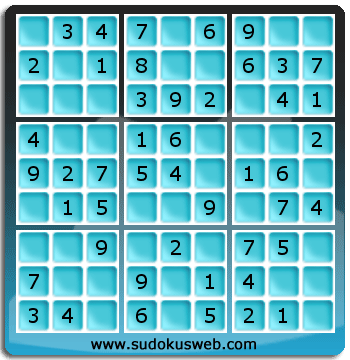 Sudoku de Nivell Molt Fàcil Sudoku de Nivell Molt Fàcil