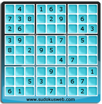 Nivel Facil de Sudoku