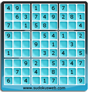 Sudoku de Nivell Molt Fàcil Sudoku de Nivell Molt Fàcil