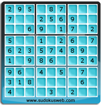 Sudoku de Niveau Très Facile