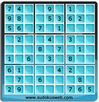 Nivel Facil de Sudoku