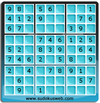 Sudoku de Nivell Molt Fàcil