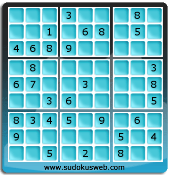 Sudoku von mittelmässiger höhe