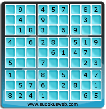 Sudoku de Niveau Très Facile