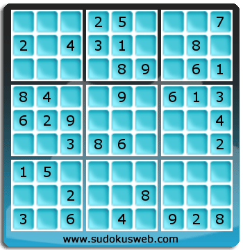 Sudoku von einfacher höhe