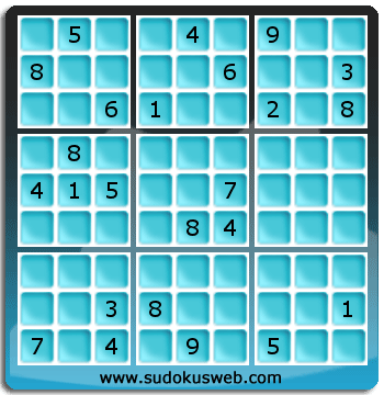 Sudoku von Fachmännischer höhe