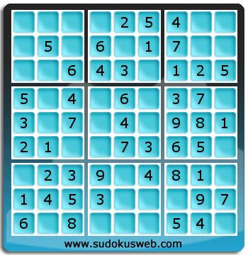 Sudoku de Nivell Molt Fàcil