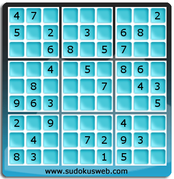 Sudoku von einfacher höhe