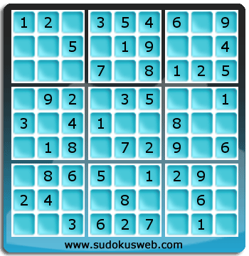 Sudoku de Nivell Molt Fàcil