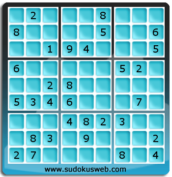 Sudoku von mittelmässiger höhe