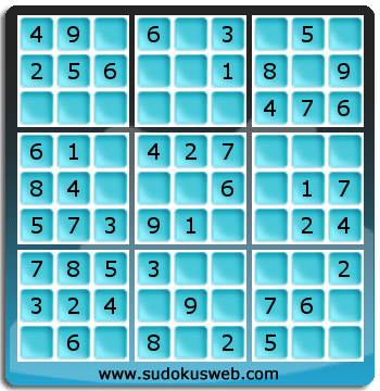 Sudoku von sehr einfacher höhe