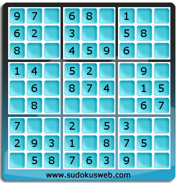 Sudoku von sehr einfacher höhe