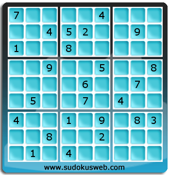 Sudoku von Fachmännischer höhe