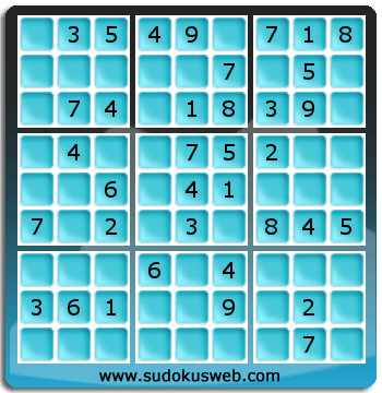 Sudoku de Niveau Facile