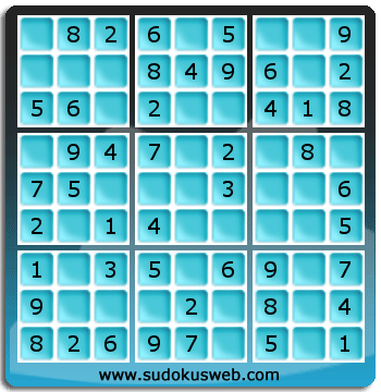 Sudoku de Niveau Très Facile