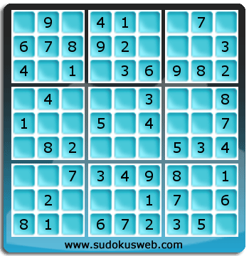 Sudoku de Niveau Très Facile