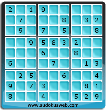 Nivel Facil de Sudoku