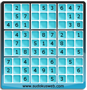 Sudoku de Niveau Très Facile