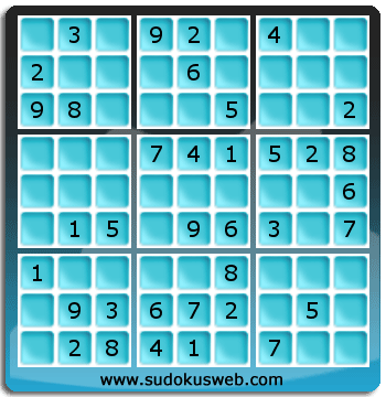 Sudoku von einfacher höhe