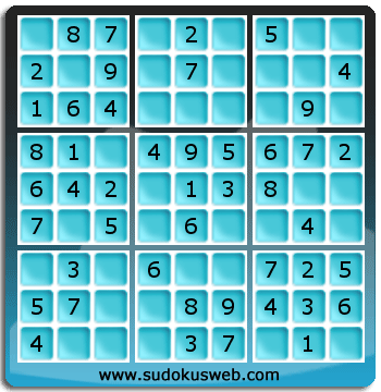 Sudoku de Nivel Muy Fácil