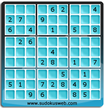 Sudoku von mittelmässiger höhe