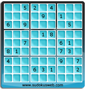 Sudoku von Fachmännischer höhe