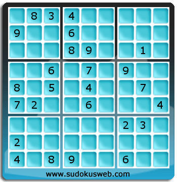 Sudoku von schwieriger höhe