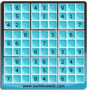 Sudoku von einfacher höhe