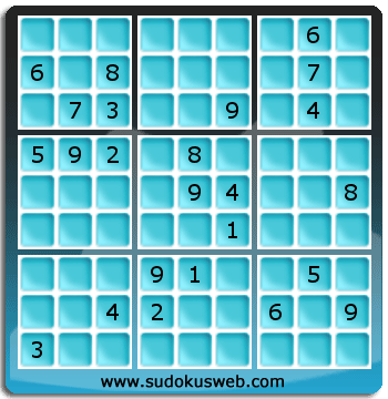 Sudoku von Fachmännischer höhe