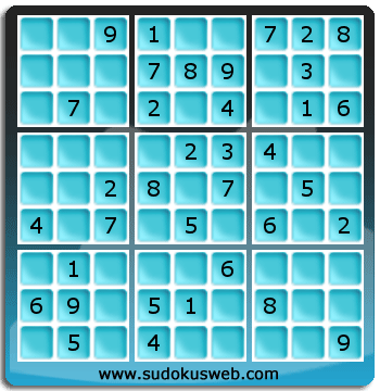 Sudoku von einfacher höhe