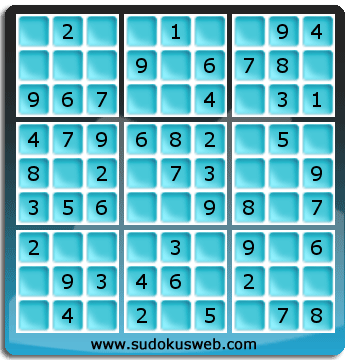 Nivel Muito Facil de Sudoku