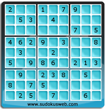 Sudoku von einfacher höhe