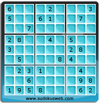 Sudoku von mittelmässiger höhe