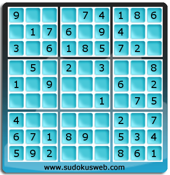 Sudoku de Nivel Muy Fácil